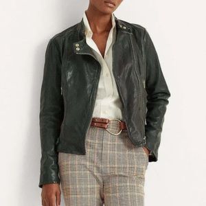 Lauren Leather Moto Jacket